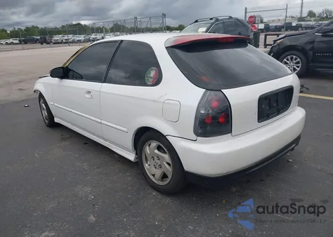 1997 Honda Civic Dx из США, поврежденный, VIN 2HGEJ644XVH121593